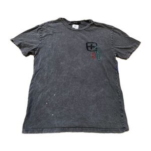 Ksubi Shirt The Always Bee Biggie Ss Tee Charcoal Men Size XS Short Sleeve